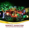 New LED Rope Light Reindeer Christmas Lights Red Flashing Outdoor Display 105cm