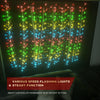 Led Drop Curtain Lights - 480Pcs Multi Colour