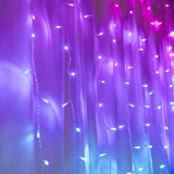 Stockholm Christmas Lights LED Curtain Light 288 LEDs Connectable Rainbow Flash