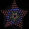 SOLAR STAR NET Lights LED PVC String Xmas Party Garden Lamp MULTICOLOUR 130cm