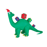 Stockholm Airpower Dino with 4 Presents Flashing Cool White LED 340 Cm