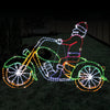 LED ROPELIGHT Santa Custom Bike Rope Lights Xmas Party Garden Lamp Outdoor