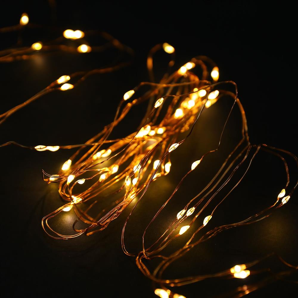 Stockholm Christmas Lights LED Lights Starry 100pc 10m Warm White Indoor Decor