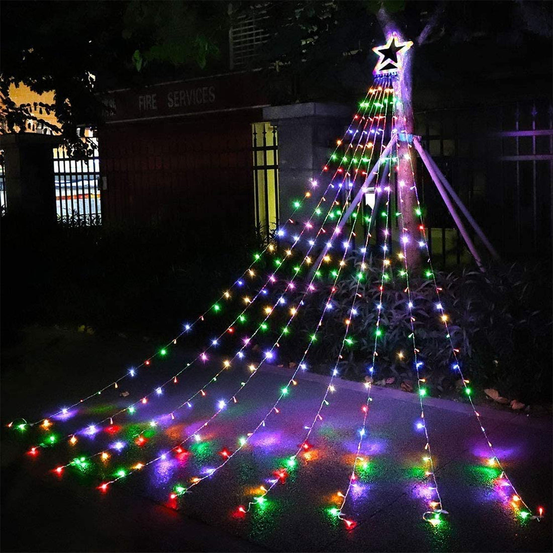 Stockholm Christmas Lights 3.5m String Lights LED Star Multi Color Xmas Decor