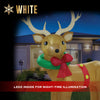 Stockholm Christmas Inflatables 3m Airpower Giant Reindeer White LED Outdoor