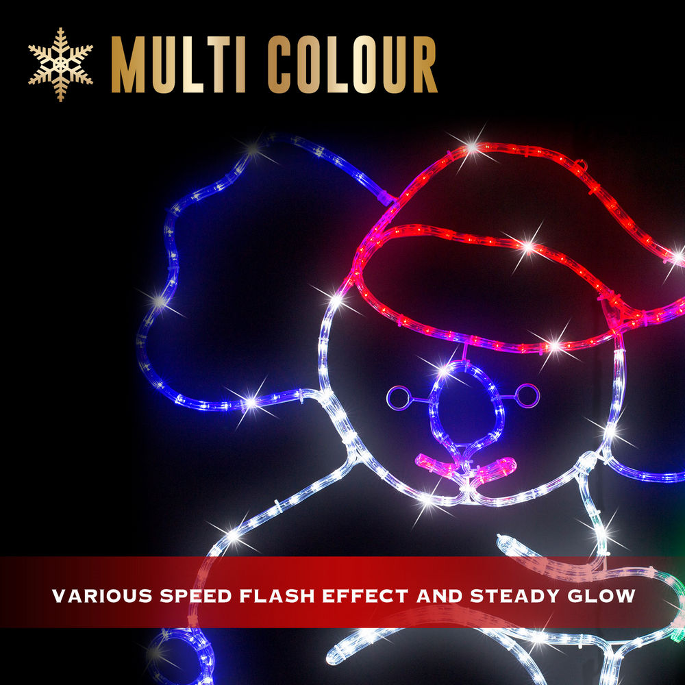 Stockholm Christmas Lights Motif LED Ropelight Koala Gum Leaf Indoor Home Decor