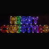 Stockholm Christmas Lights Motif LED Ropelight Merry Christmas Multi Colour