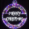 Stockholm Christmas Lights Motif LED Ropelight Merry Xmas Bauble 240 Fairy LEDs