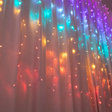 Stockholm Christmas Lights LED Curtain Lights 576 LEDs Rainbow Flashing 360x180cm