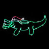 Stockholm Christmas Lights Crocodile Rope Light Motif Multi Color LEDs Decor