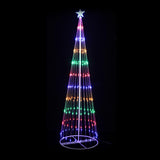 Stockholm Christmas Lights Xmas Tree Strand Flashing Light Multi Color 264 LEDs