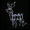 Stockholm Christmas Lights Solar Light LED Standing Reindeer Cool White 50 LEDs