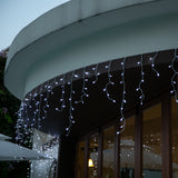 Stockholm Christmas Lights LED Curtain Lights Snowing Icicles 480 Cool White