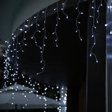 Stockholm Christmas Lights LED Curtain Lights Snowing Icicles 480 Cool White