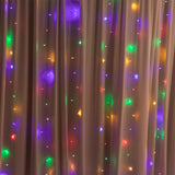 Stockholm Christmas Lights LED Curtain Lights 600 LEDs Flash Multi 600x300cm 6m