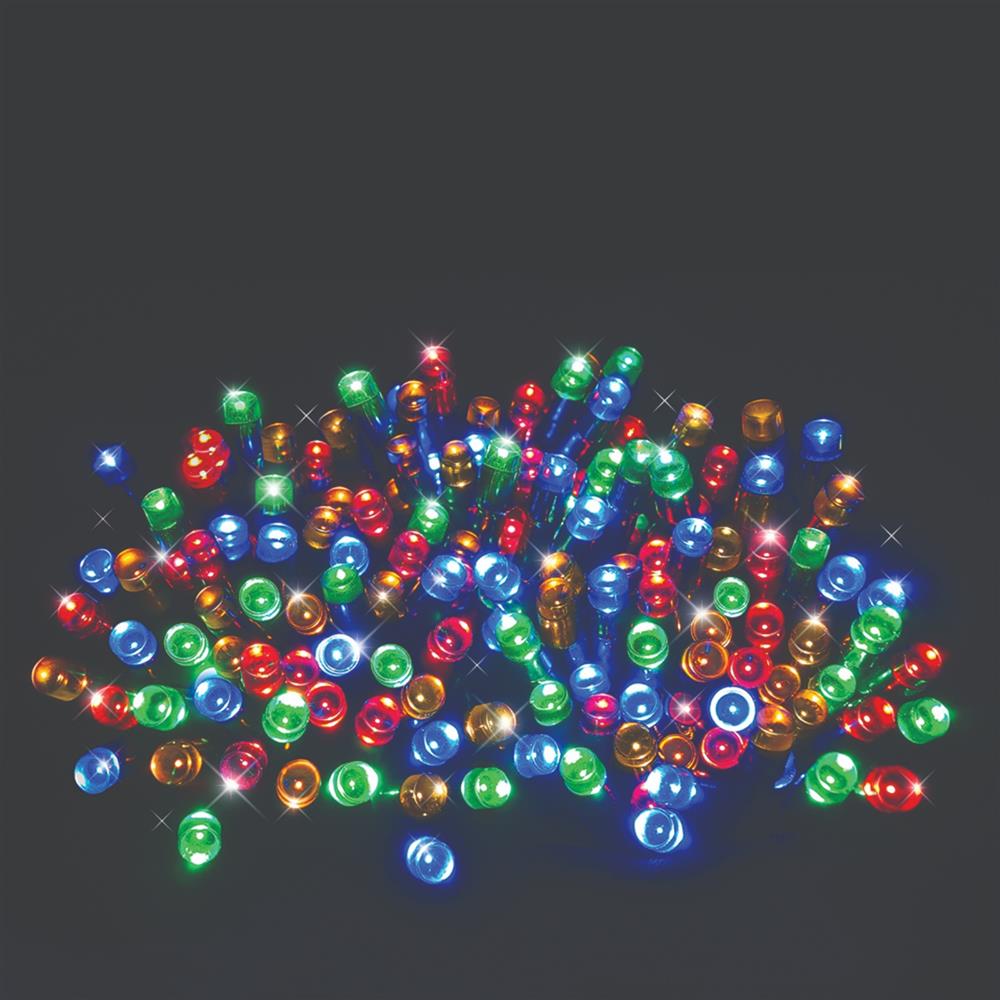 Stockholm Christmas Lights Solar Fairy Lights 240 LEDs Multi Colour Xmas Decor