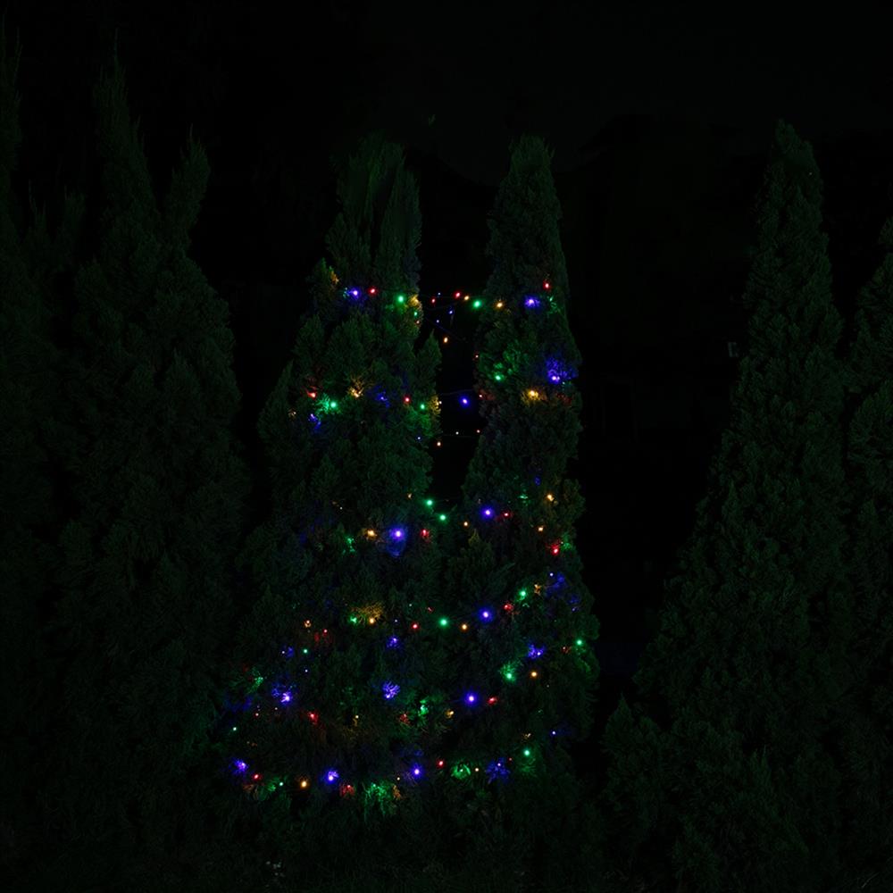 Stockholm Christmas Lights Solar Fairy Lights 240 LEDs Multi Colour Xmas Decor