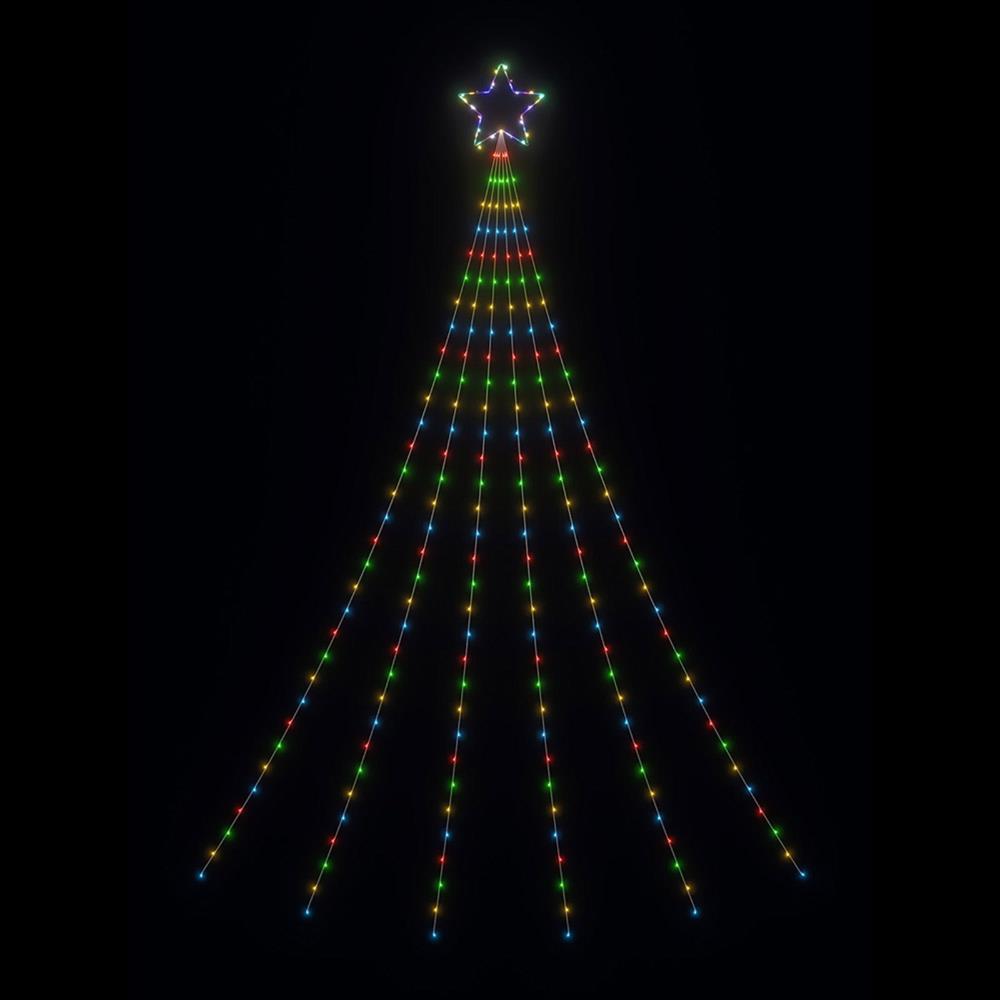 Stockholm Christmas Lights LED Light Long Waterfall Star 4.9m 308 LEDs Multi