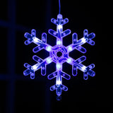 Stockholm Christmas Lights Curtain Lights LED Snowflake Dual Size 180x80cm