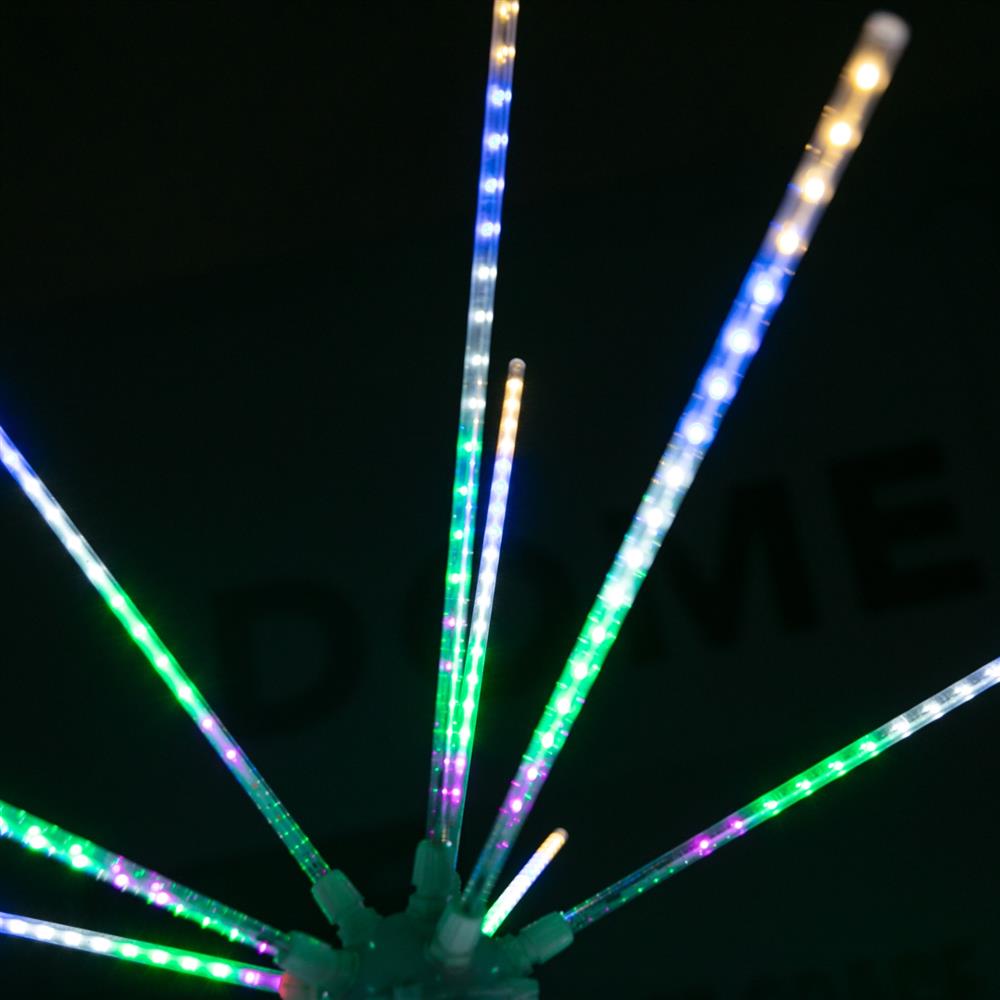Stockholm Christmas Lights LED Meteor Light 205cm Multi 320 LEDs 2in1 Decor