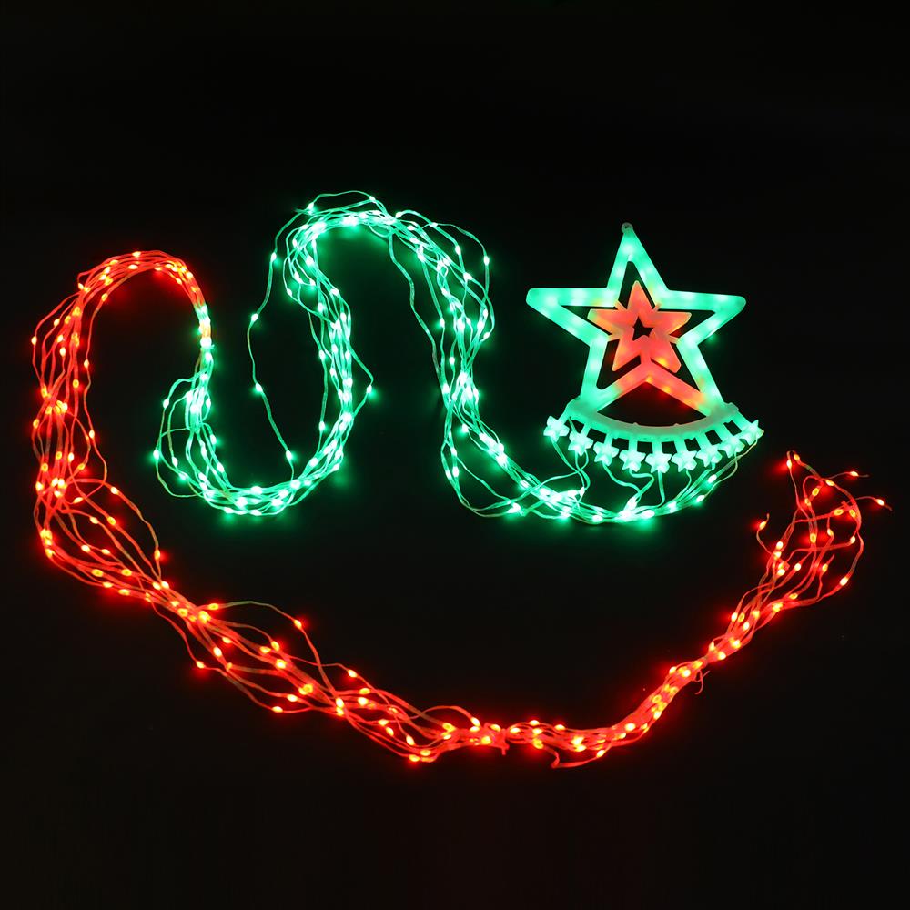 Stockholm Christmas Lights RGB Lightshow Strand Star 3.6m 341 LEDs Xmas Decor