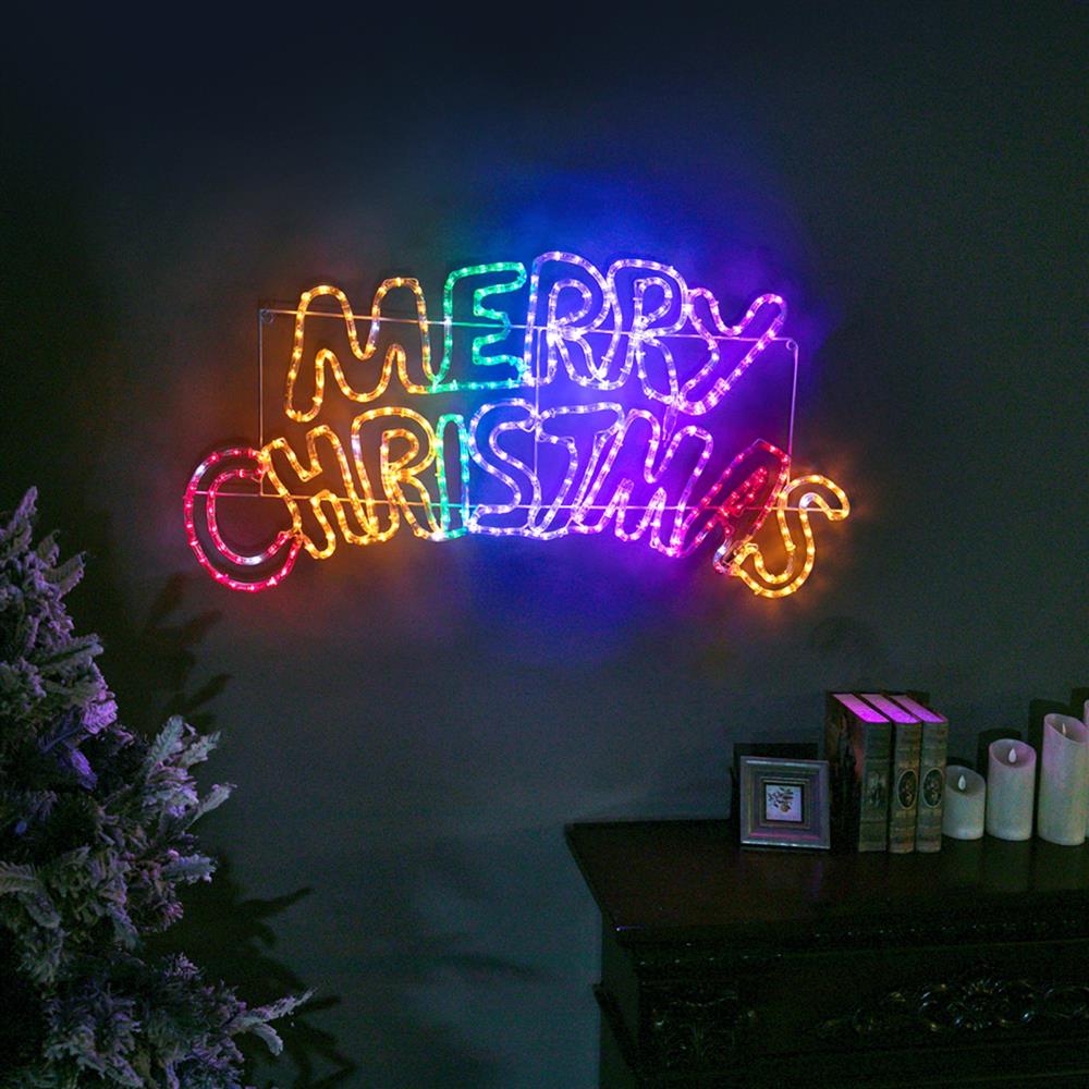Stockholm Christmas Ropelight Motifs Merry Christmas | Outbax