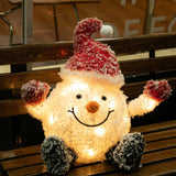 Stockholm Christmas Lights LED Frosty Cute Snowman Santa Hat Warm White Decor