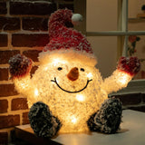 Stockholm Christmas Lights LED Frosty Cute Snowman Santa Hat Warm White Decor