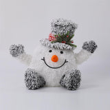 Stockholm Christmas Lights LED Frosty Cute Snowman Top Hat Warm White 20 LEDs