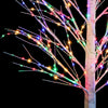 Stockholm Christmas Lights Xmas Tree LED Dazzling Birch Tree 1.8m Multi Colour
