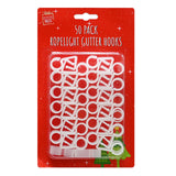 Stockholm Christmas Lights Plastic Gutter Hooks 50pc