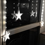 Stockholm Christmas Lights Curtain 240 LED Infinity Star Cool White