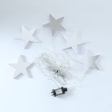 Stockholm Christmas Lights Curtain 240 LED Infinity Star Cool White