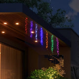 Stockholm Christmas Lights Curtain LED Rainbow Cluster 7pc