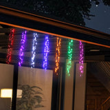 Stockholm Christmas Lights Curtain LED Rainbow Cluster 7pc