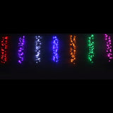 Stockholm Christmas Lights Curtain LED Rainbow Cluster 7pc