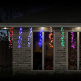 Stockholm Christmas Lights Curtain LED Rainbow Cluster 7pc