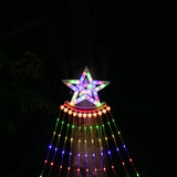 Stockholm Christmas Lights LED String Star Waterfall Multi