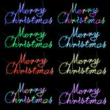 Stockholm Christmas Lights Motif 168 LED Merry Christmas Sign Smart RGB