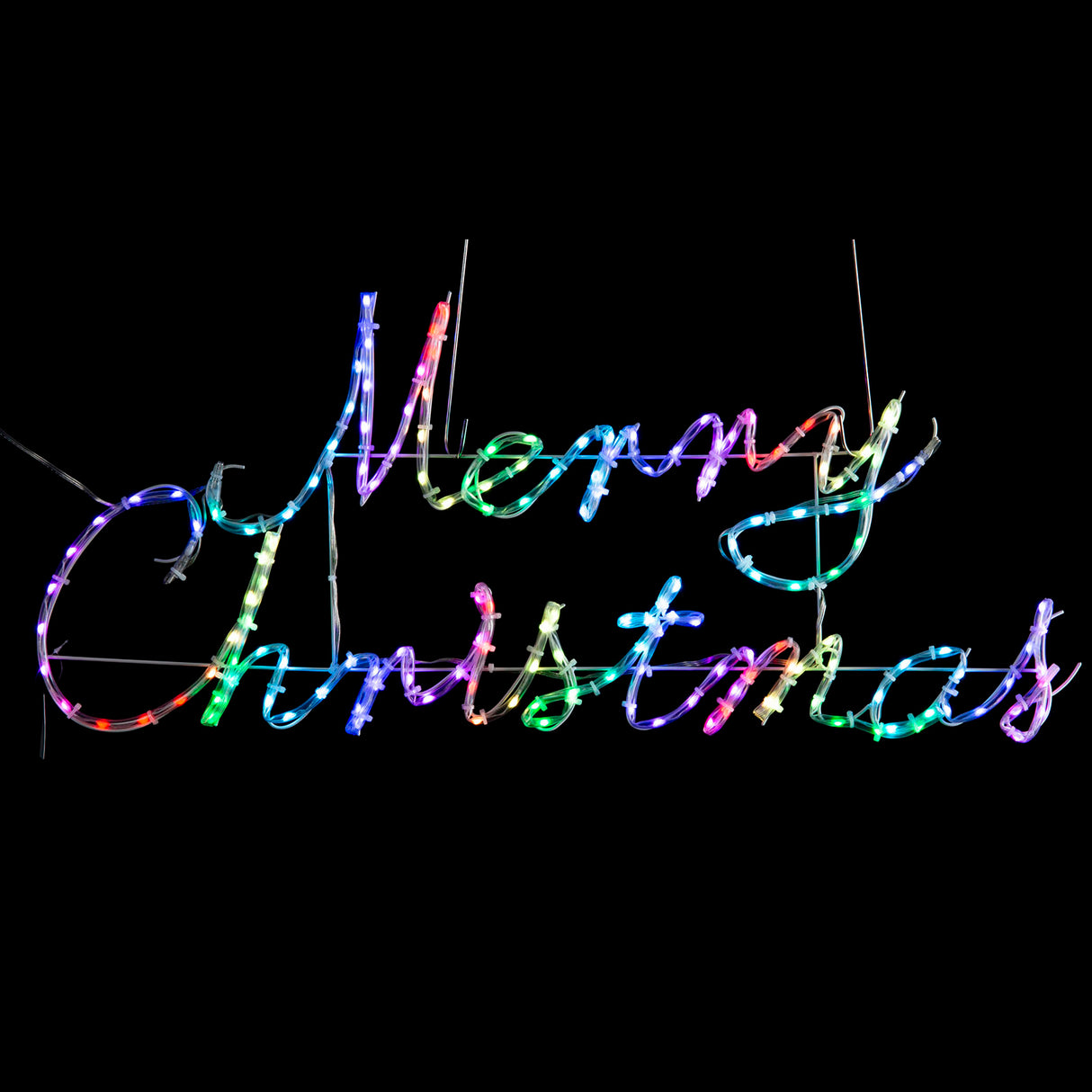 Stockholm Christmas Lights Motif 168 LED Merry Christmas Sign Smart RGB