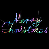 Stockholm Christmas Lights Motif 168 LED Merry Christmas Sign Smart RGB