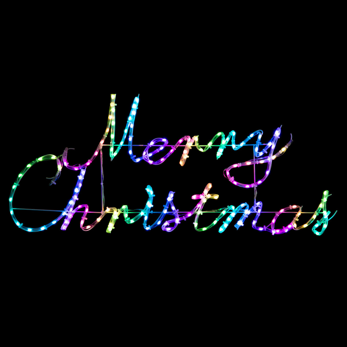 Stockholm Christmas Lights Motif 168 LED Merry Christmas Sign Smart RGB