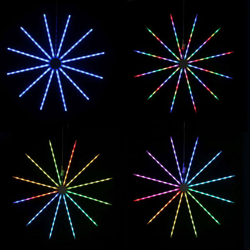 Stockholm Christmas Lights Motif LED Starburst Smart App Control RGB