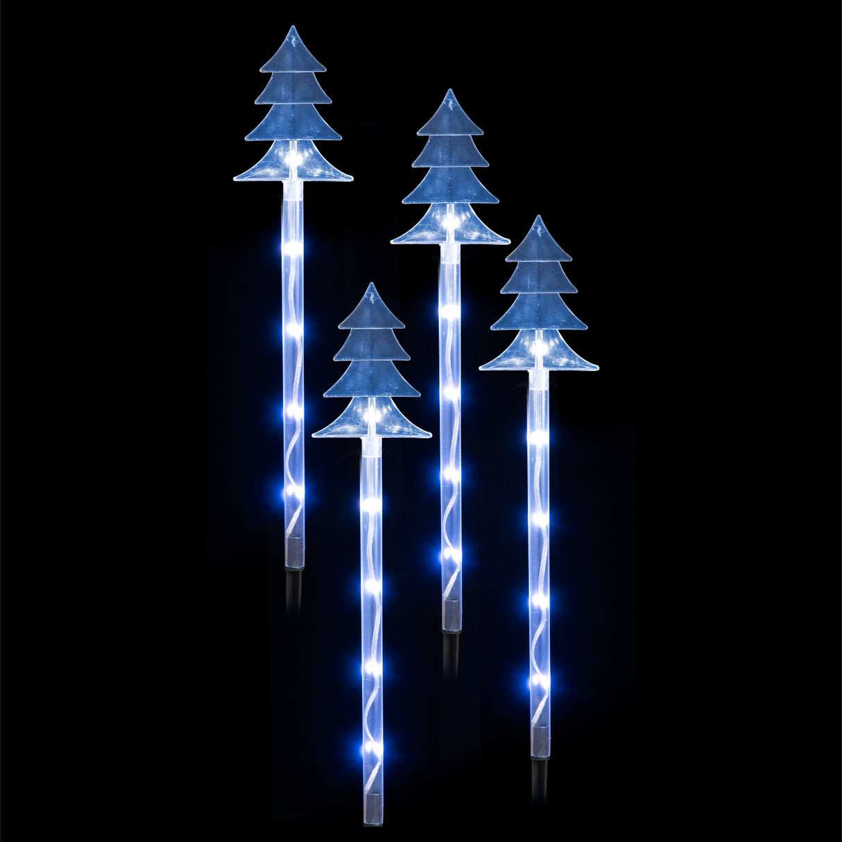 Stockholm Christmas Lights Path LED Tree Smart RGB 4pc