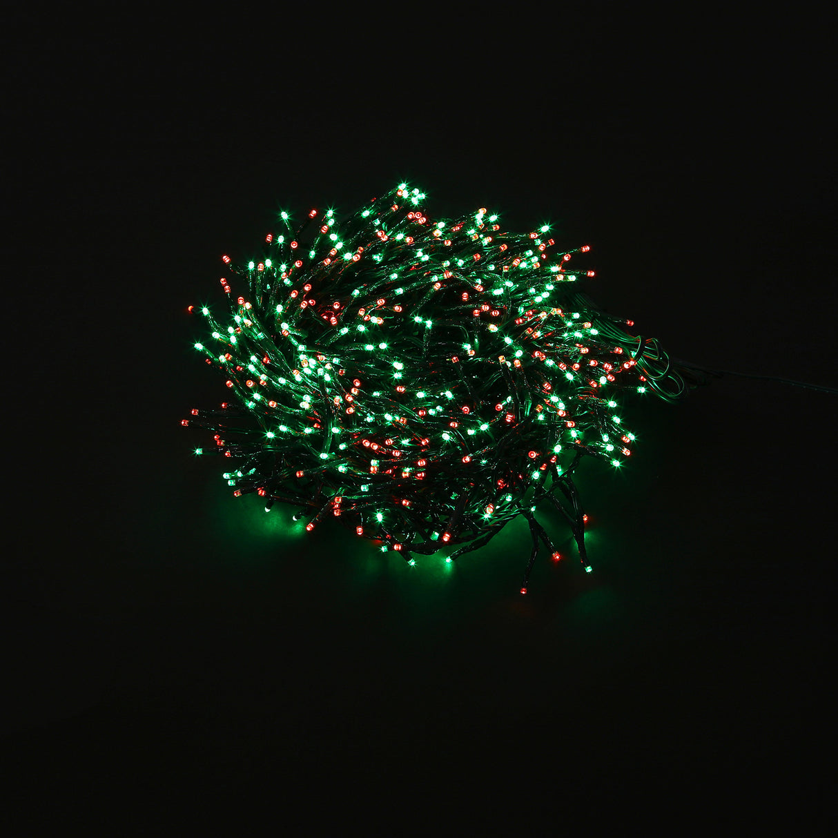 Stockholm Christmas Lights 720 LED Cluster String Red Green 10.4M