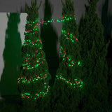 Stockholm Christmas Lights 720 LED Cluster String Red Green 10.4M