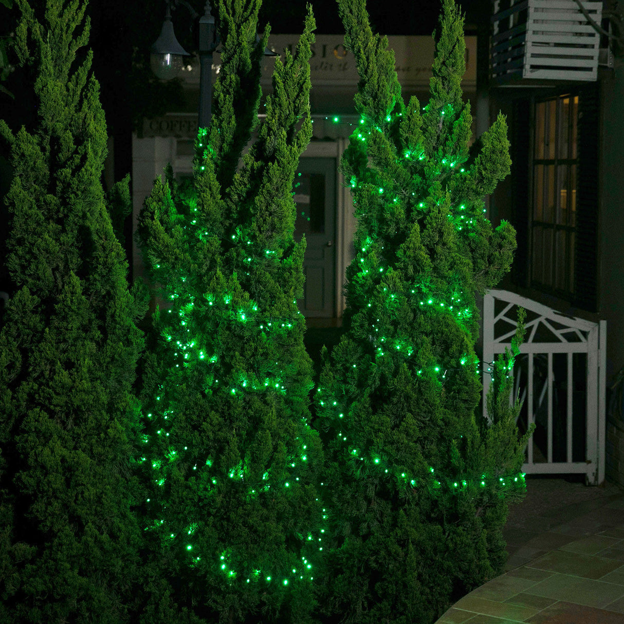 Stockholm Christmas Lights 400 LED Fairy String Green