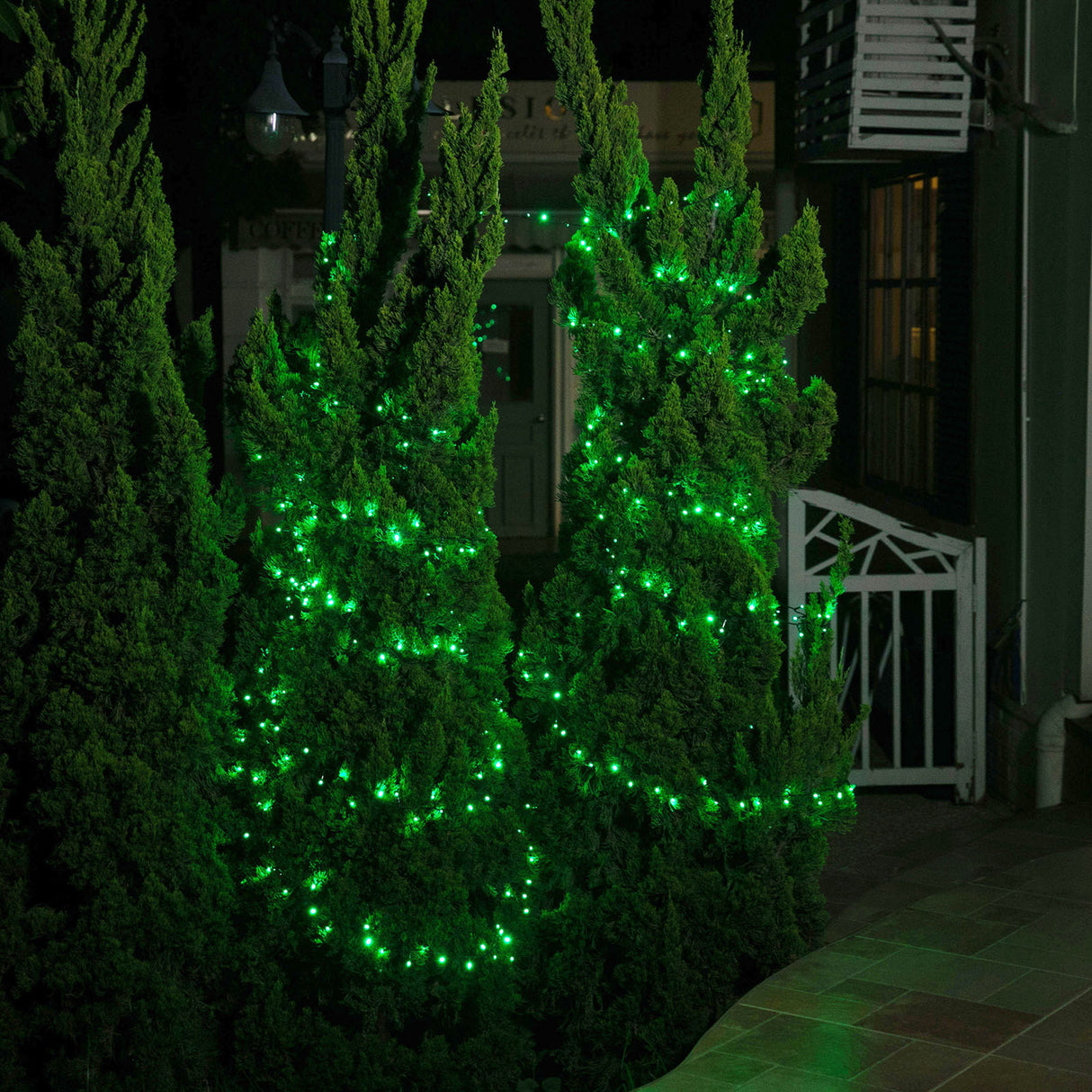 Stockholm Christmas Lights 400 LED Fairy String Green