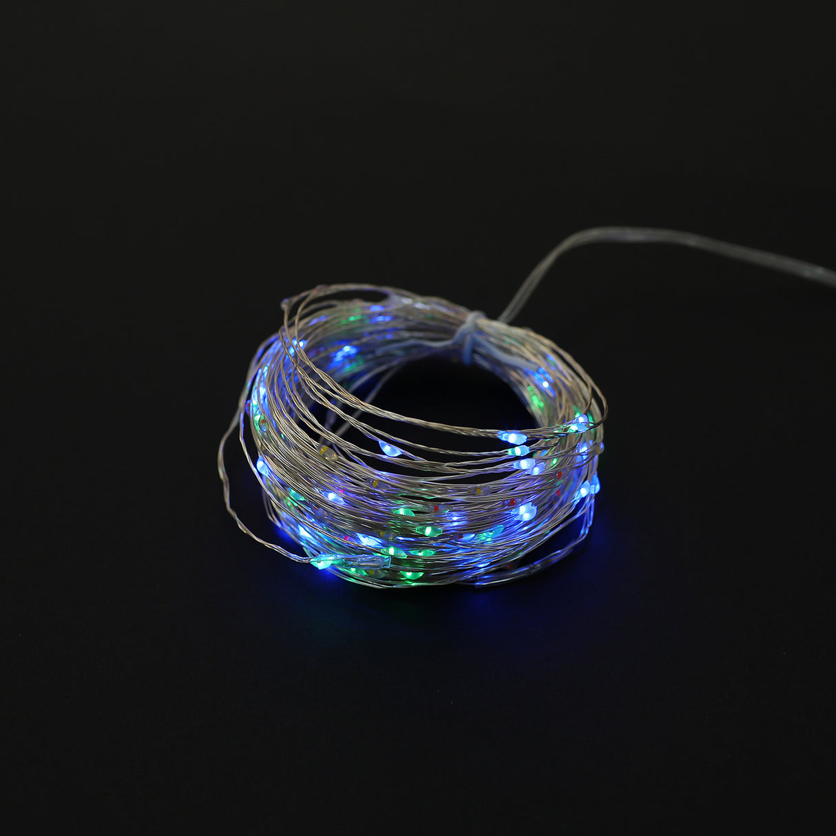 Stockholm Christmas Lights Solar USB 200 LED String Multi