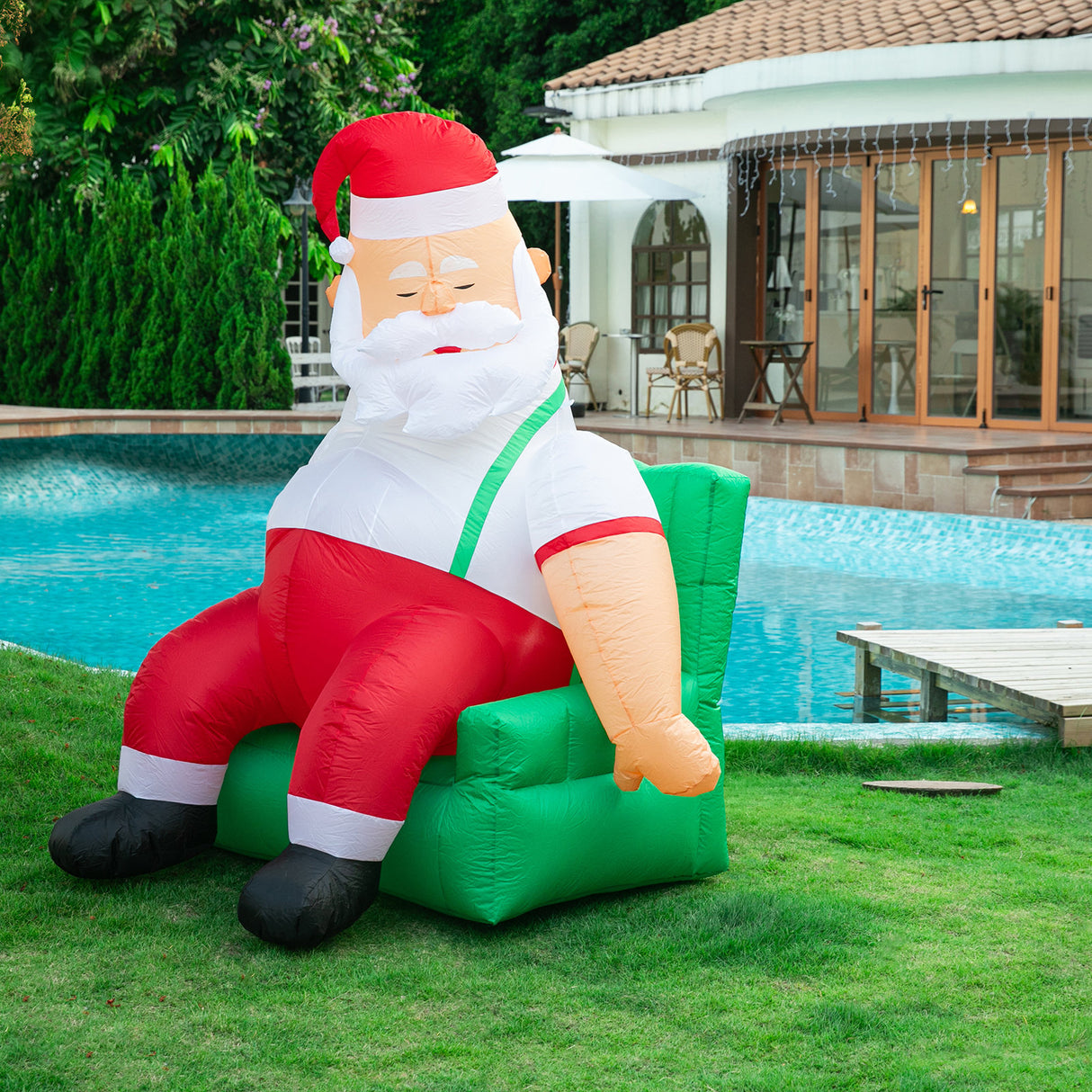 Stockholm Airpower Couch Potato Santa Inflatable 1.82M